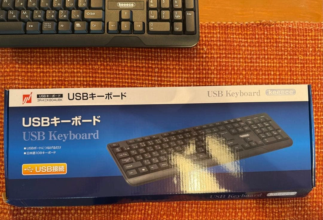keeece 有線キーボード USB接続 本体の写真4枚目