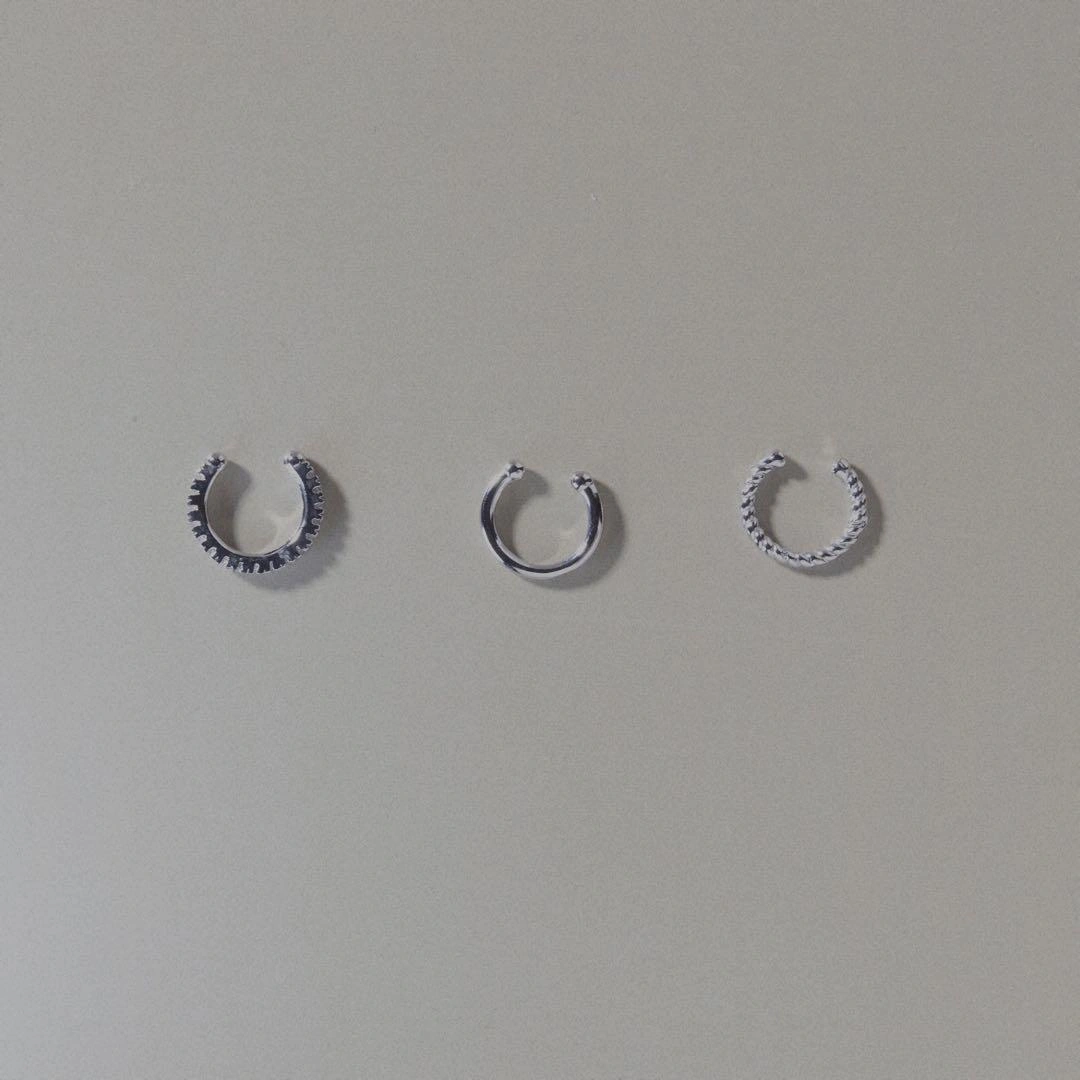 【新品・未使用】Design ear cuff(3 pcs / 1 set)