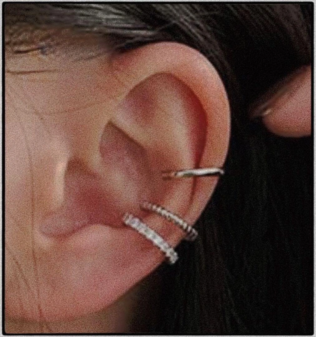 【新品・未使用】Design ear cuff(3 pcs / 1 set)の写真2枚目
