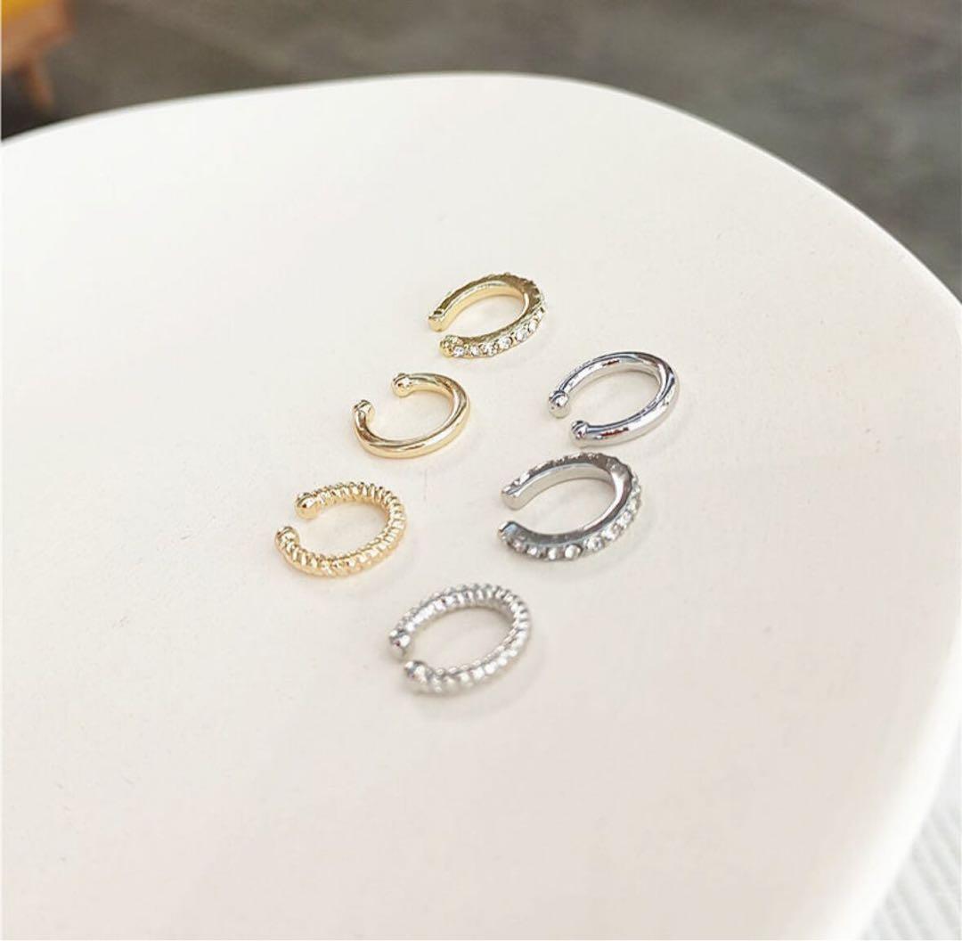 【新品・未使用】Design ear cuff（3 pcs / 1 set）の写真5枚目