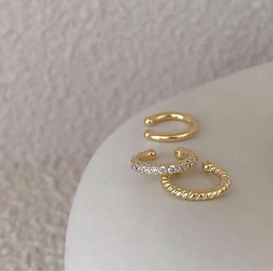 【新品・未使用】Design ear cuff（3 pcs / 1 set）の写真7枚目
