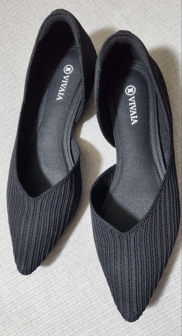 VIVAIA Melia 2.0 ポインテッドトゥ Vカット フラット 39.5の写真3枚目