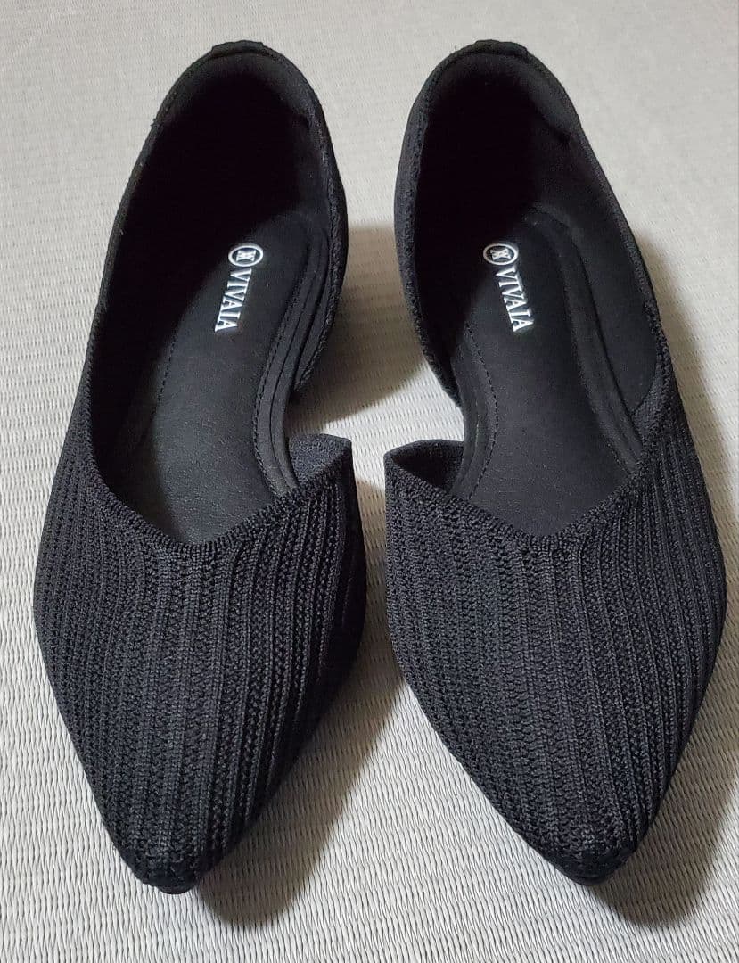 VIVAIA Melia 2.0 ポインテッドトゥ Vカット フラット 39.5の写真4枚目