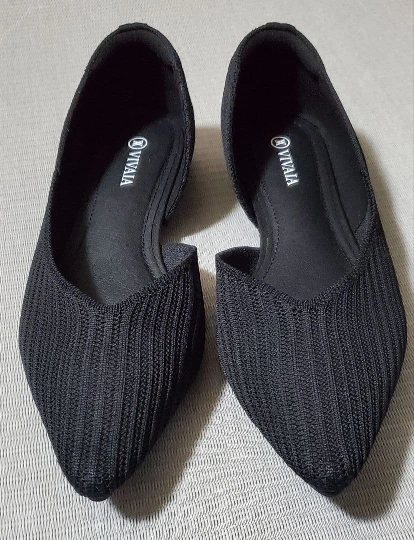 VIVAIA Melia 2.0 ポインテッドトゥ Vカット フラット 39.5の写真4枚目