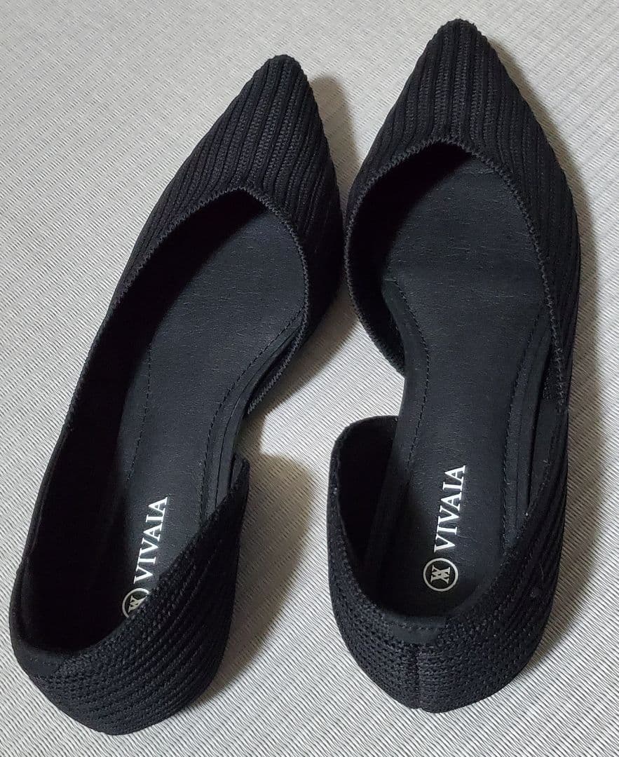 VIVAIA Melia 2.0 ポインテッドトゥ Vカット フラット 39.5の写真6枚目