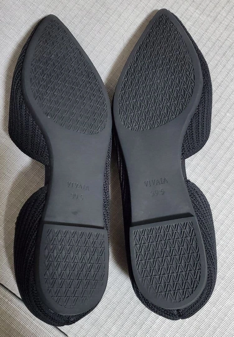 VIVAIA Melia 2.0 ポインテッドトゥ Vカット フラット 39.5の写真10枚目