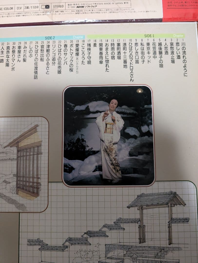 都はるみ 美空ひばり レーザーディスク 2枚セットの写真4枚目