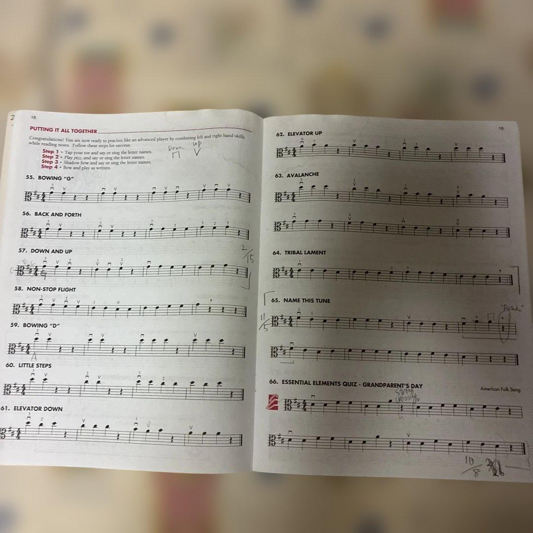 Essential Elements for Strings Viola 1の写真4枚目