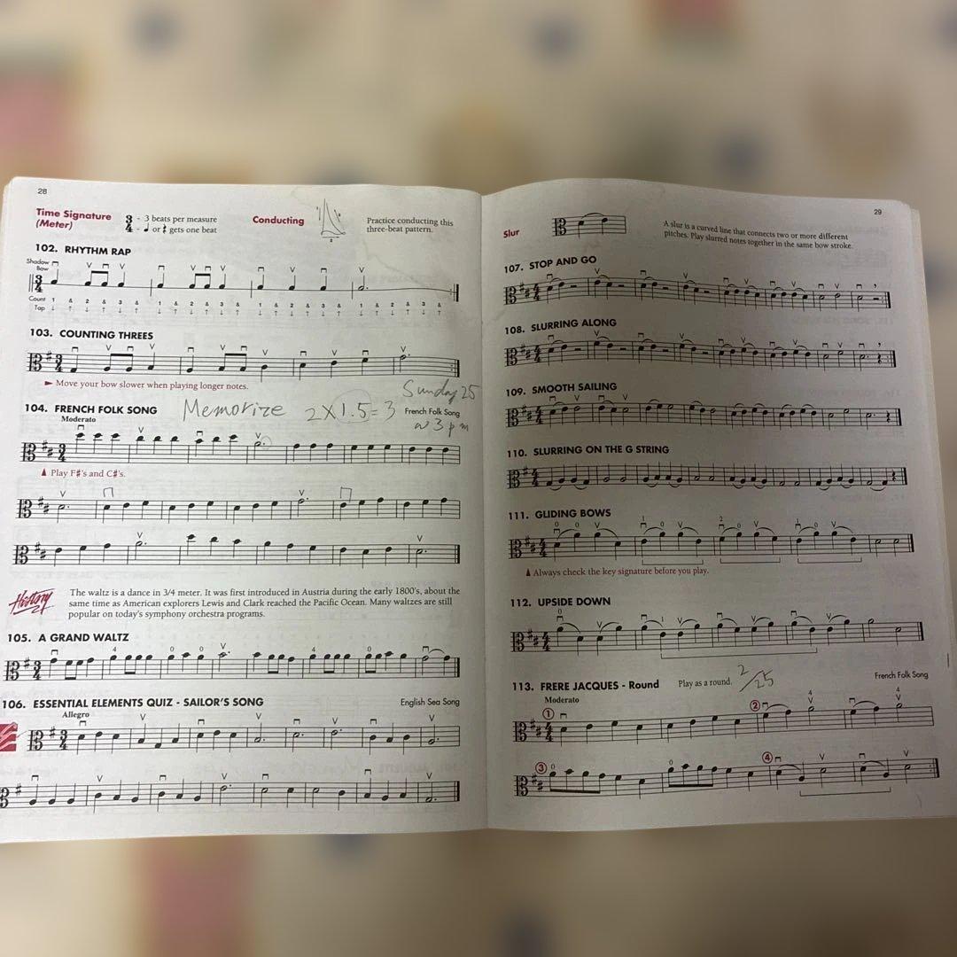 Essential Elements for Strings Viola 1の写真5枚目