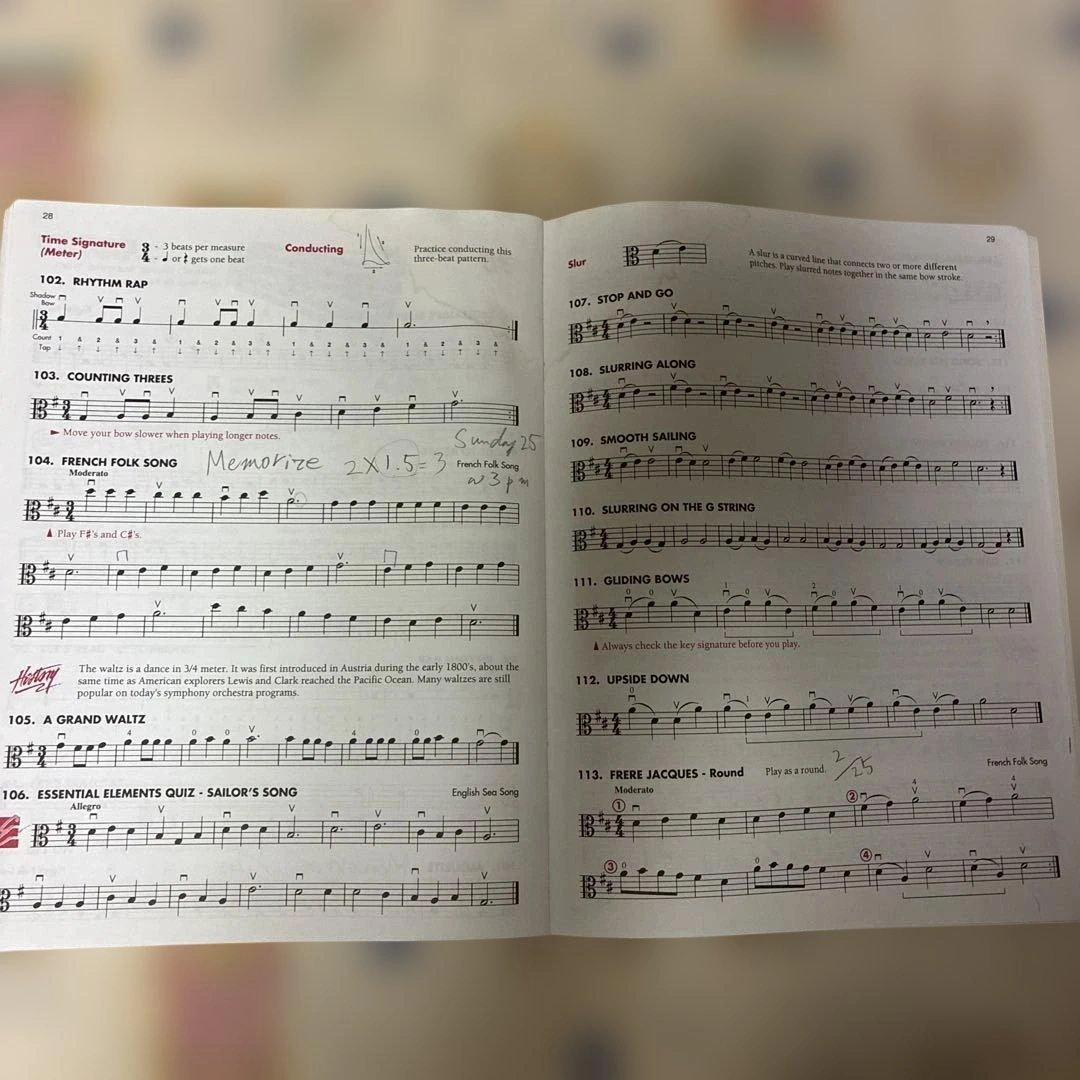 Essential Elements for Strings Viola 1の写真5枚目