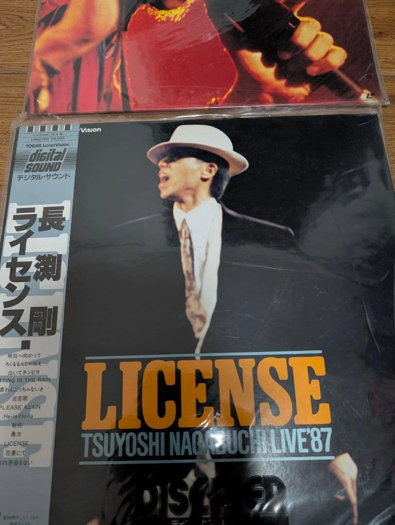 長渕剛 レーザーディスク 2枚セットの写真2枚目