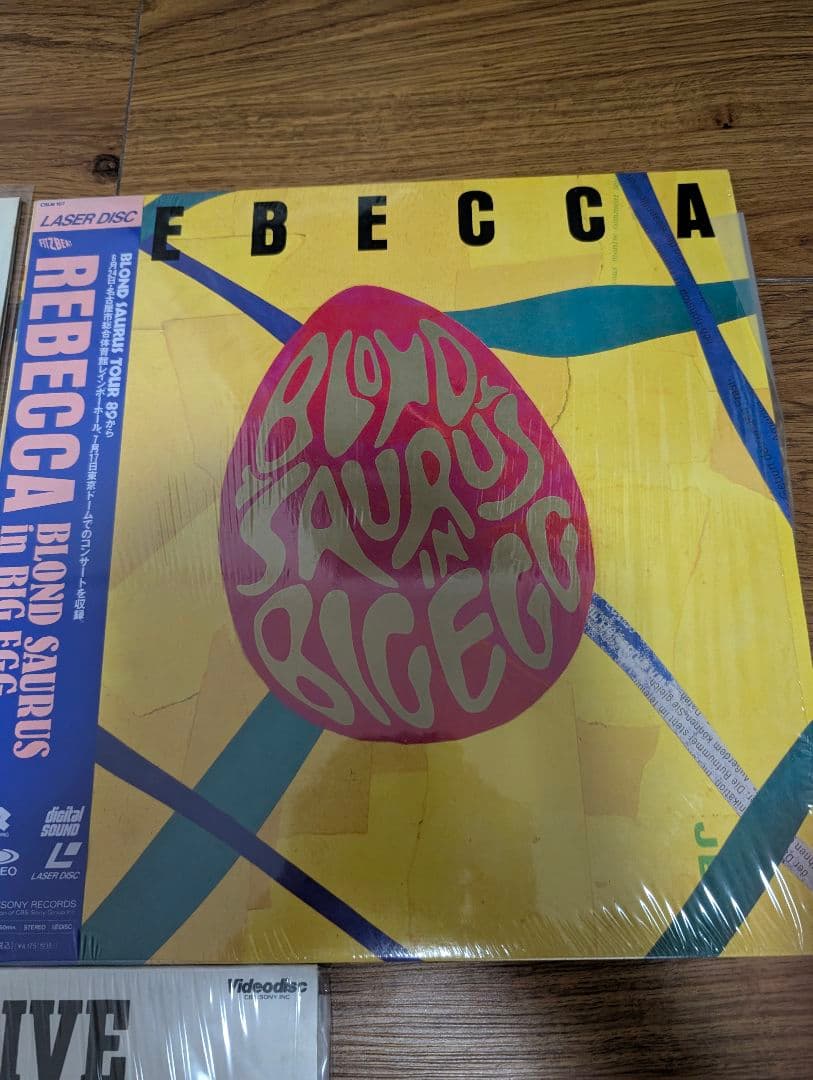 REBECCA レーザーディスク 3枚セットの写真4枚目