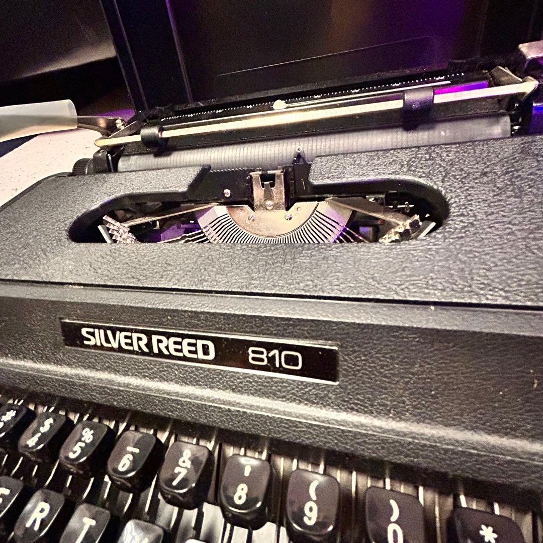 SILVER REED B10 タイプライター ポータブルの写真4枚目