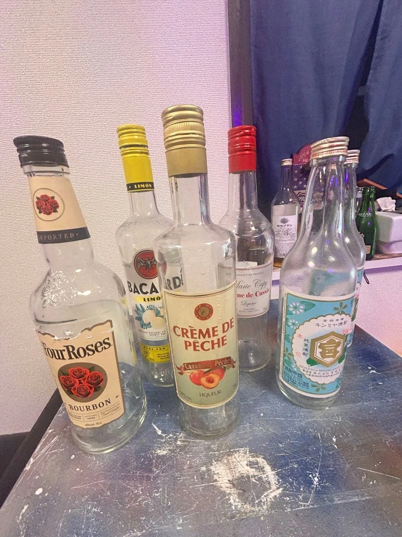 お酒 空きボトル まとめての写真3枚目