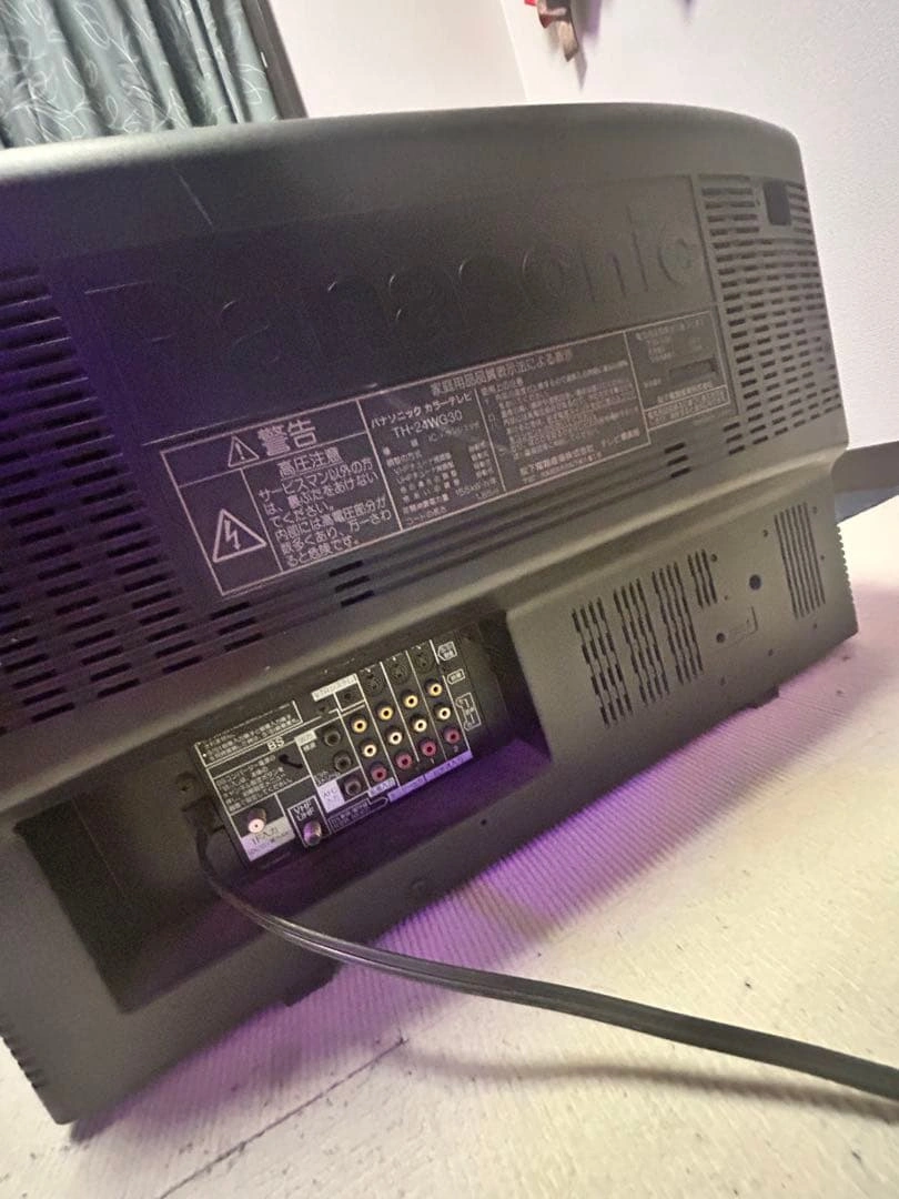 ブラウン管テレビ"ジャンク品"の写真3枚目