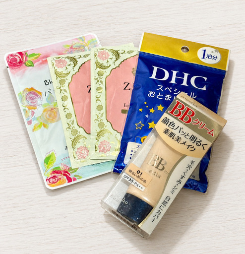 BBクリーム✴︎フェイスパック2種✴︎お泊まりセット