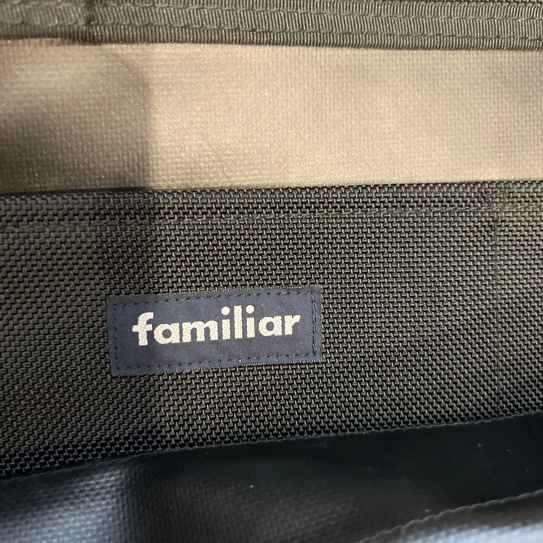 最安値 familiar ブラックお受験マザーズバッグ リボンデザインの写真6枚目