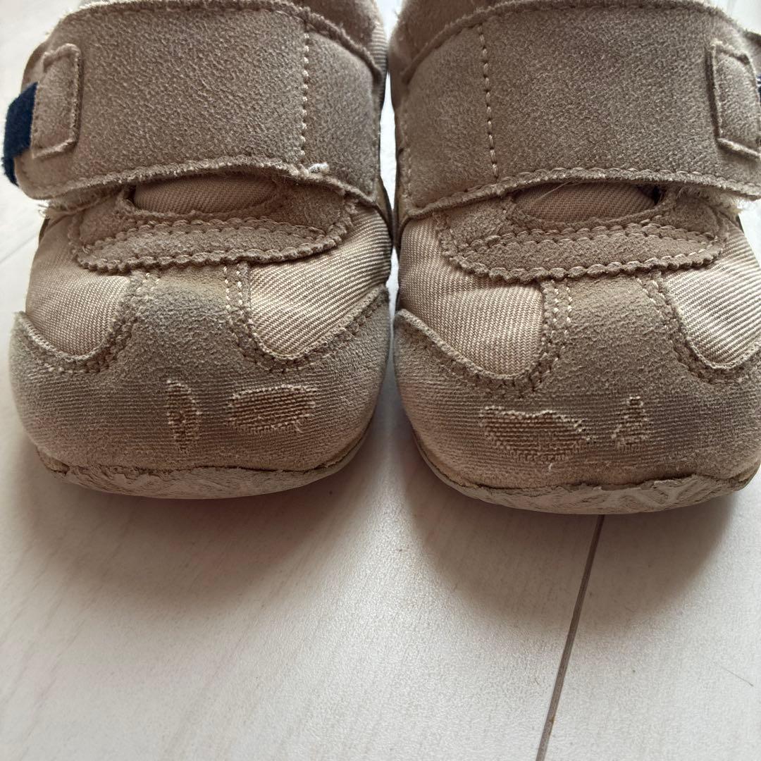 【アシックス】ASICSスクスク キッズ スニーカー 13.5cmの写真4枚目