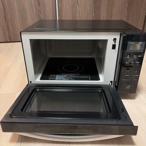 2021年製Haier（ハイアール）電子レンジ　 ブラックの写真2枚目