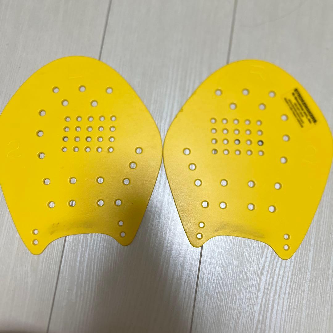 値下げ！STROKEMAKERS ハンドパドル サイズ2 イエロー
