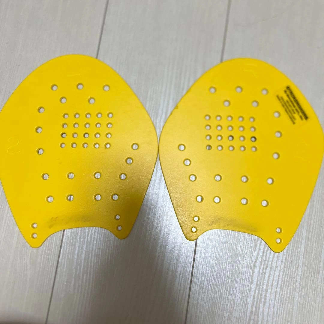 値下げ!STROKEMAKERS ハンドパドル サイズ2 イエロー