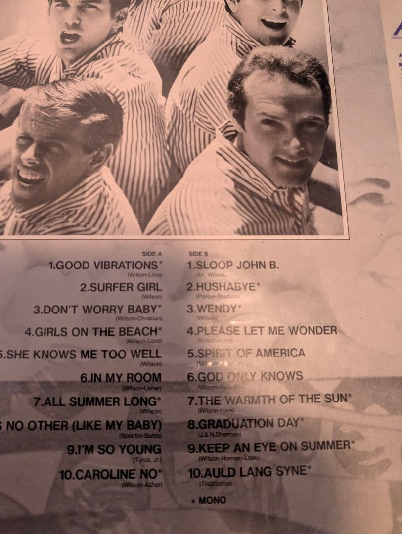 The Beach Boys レコード 2枚セットの写真5枚目