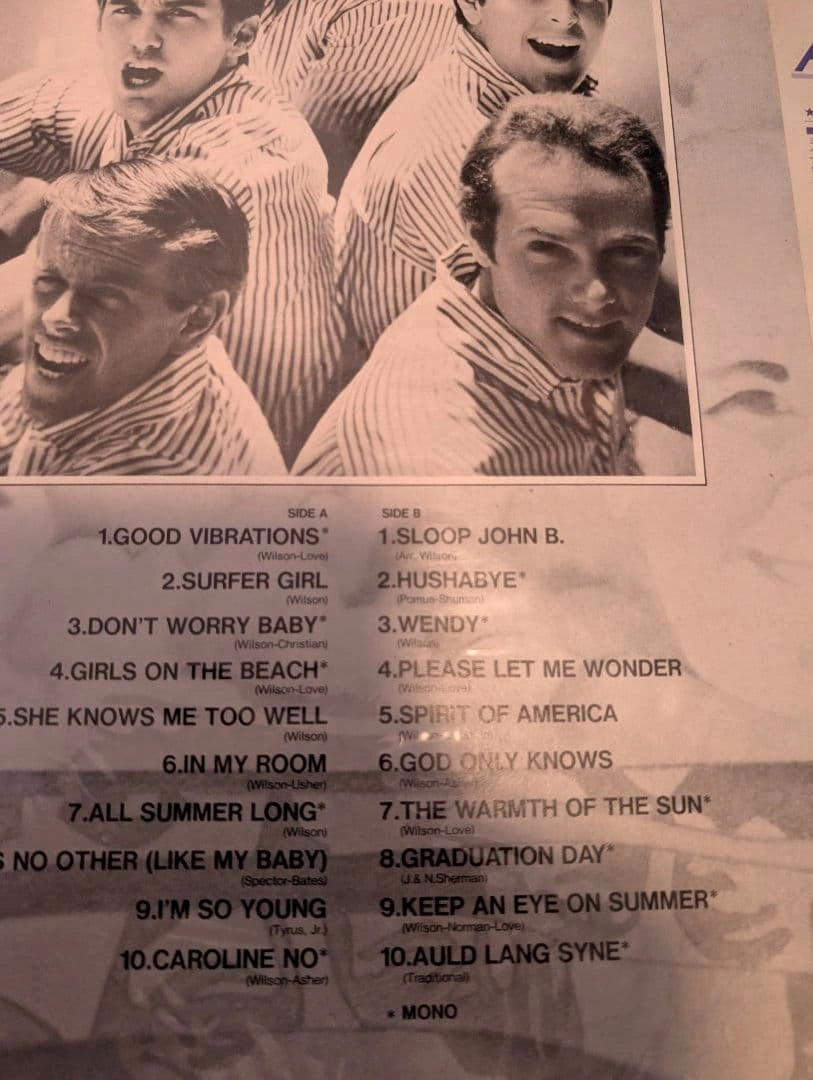 The Beach Boys レコード 2枚セットの写真5枚目