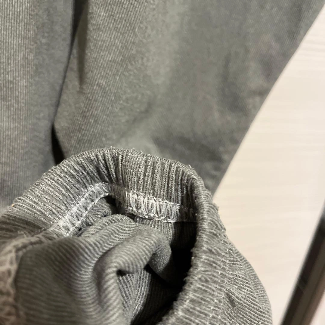 ニット ワイドパンツ グレーの写真5枚目