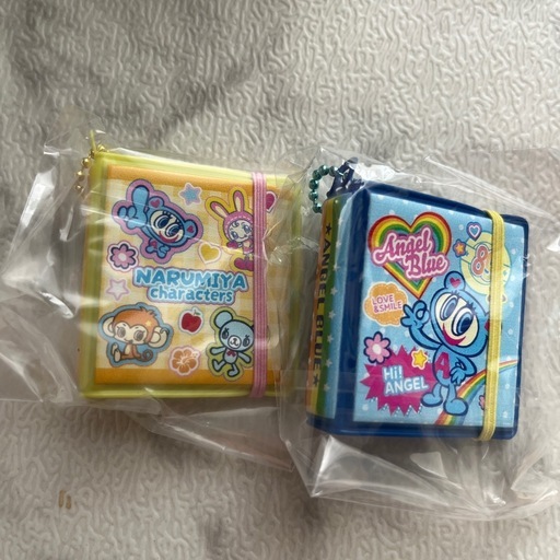 ナルミヤキャラクターズ　シールブックマスコット　2点セット　ナカムラくん　ガチャ