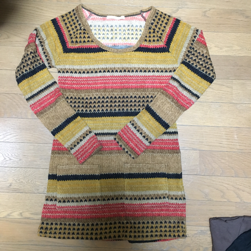 M ニット トップス クリアクレア