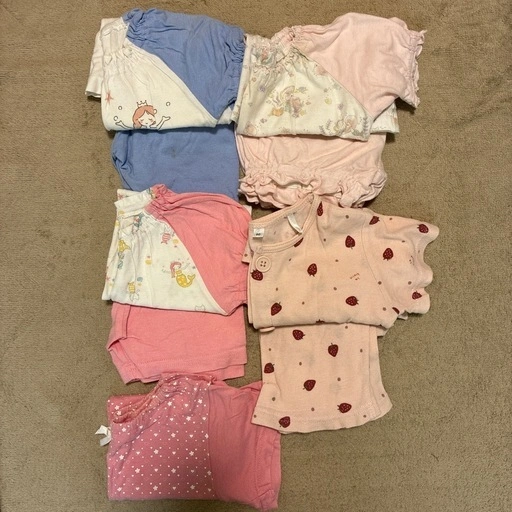 女の子80cm パジャマ まとめ売り