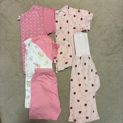 女の子80cm パジャマ まとめ売りの写真3枚目