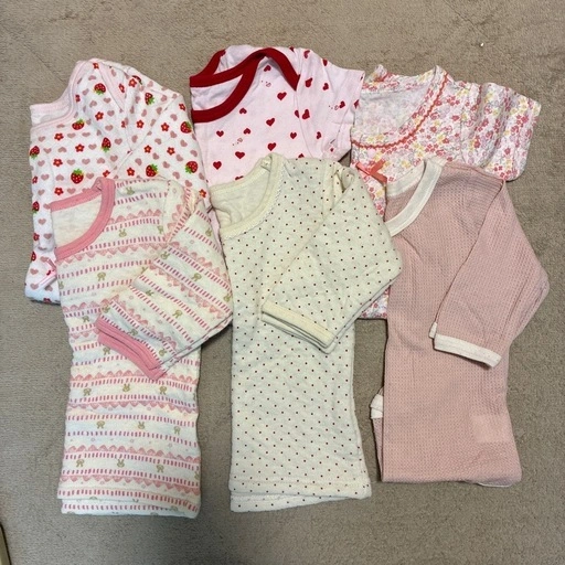 女の子 70cm 80cm 肌着 まとめ売り