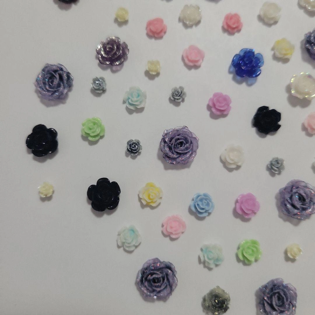 ネイルパーツ 薔薇 まとめ売りの写真2枚目