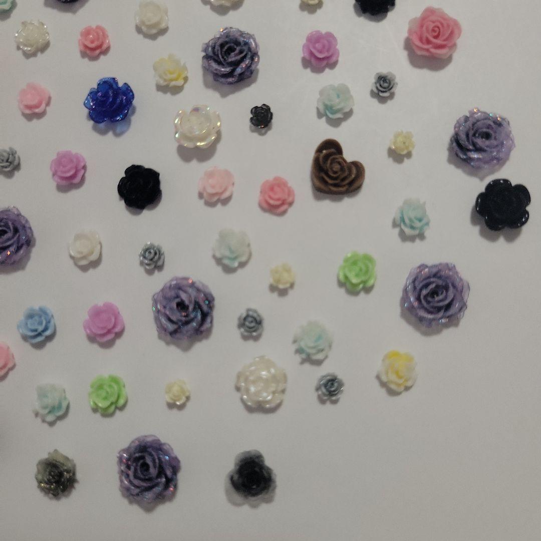 ネイルパーツ 薔薇 まとめ売りの写真3枚目