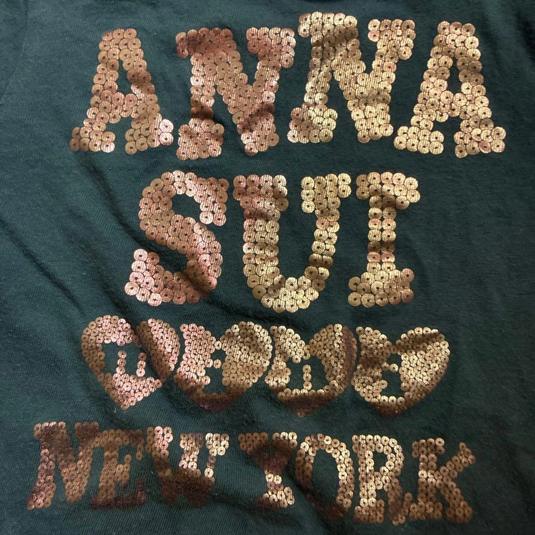 ANNA SUI NEW YORK スパンコールTシャツの写真3枚目