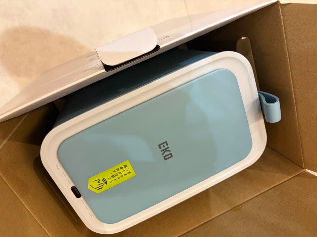 新品未使用　EKO モランディスマート センサービン 8L EK6287の写真3枚目