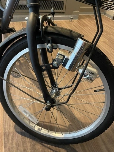 cyma ミニベロ 20 インチ 自転車 大経クランクモデル ブラックの写真3枚目