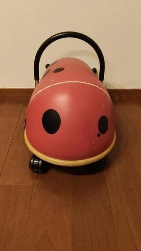 【乗用玩具】ウィリーバグ(てんとう虫)Lサイズ / 対象年齢2.5才〜5才の写真2枚目