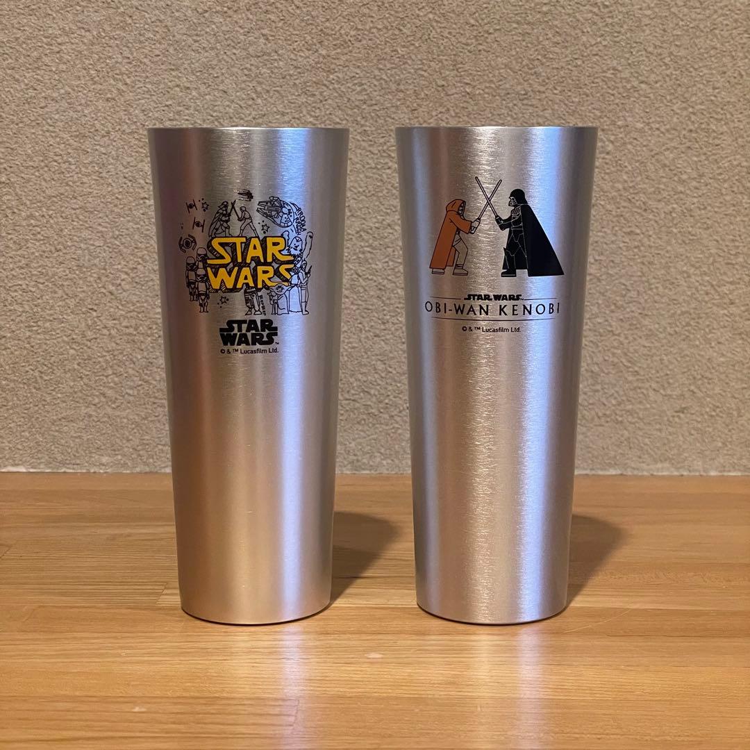 【新品未使用】STAR WARS スターウォーズ　アルミペアタンブラー