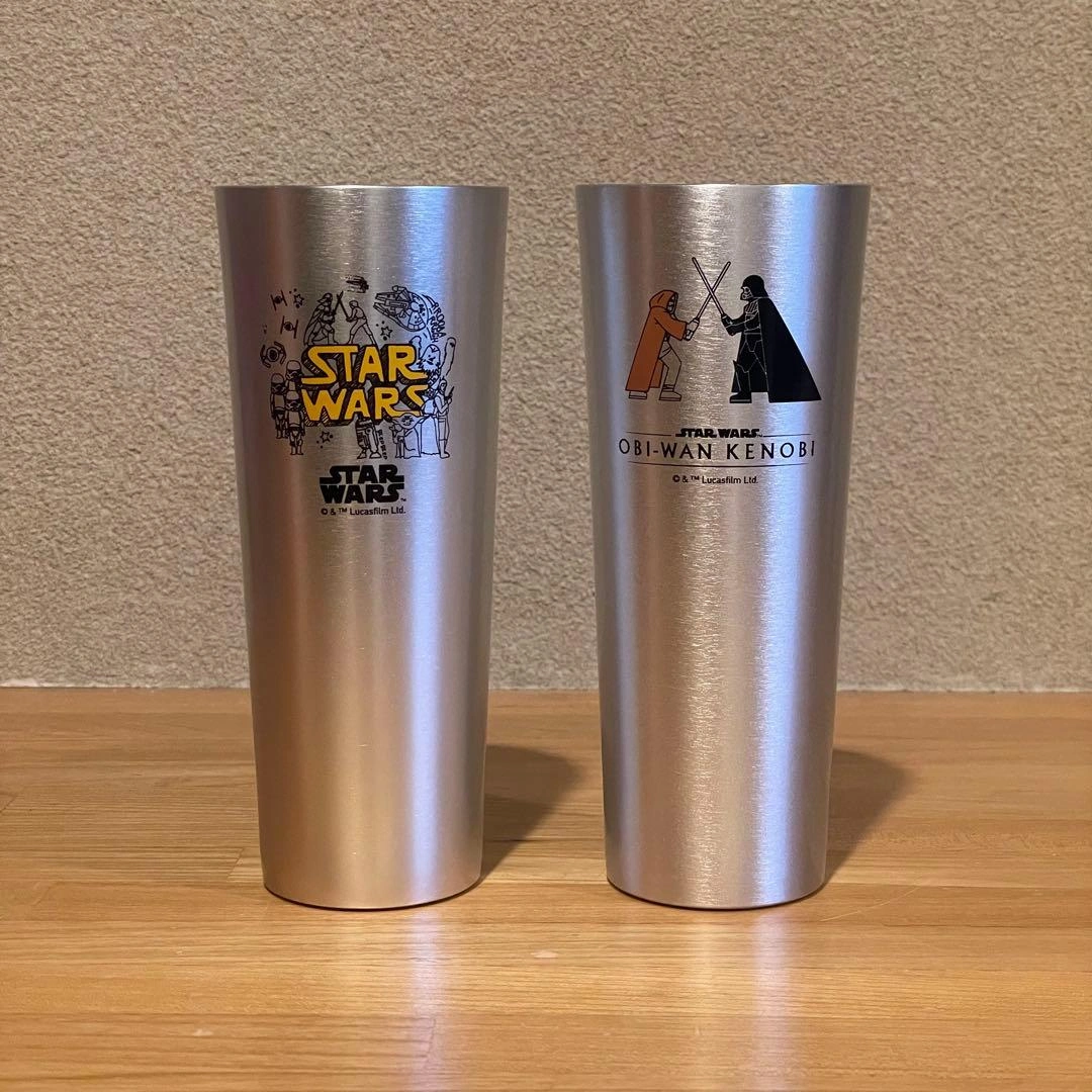 【新品未使用】STAR WARS スターウォーズ アルミペアタンブラー