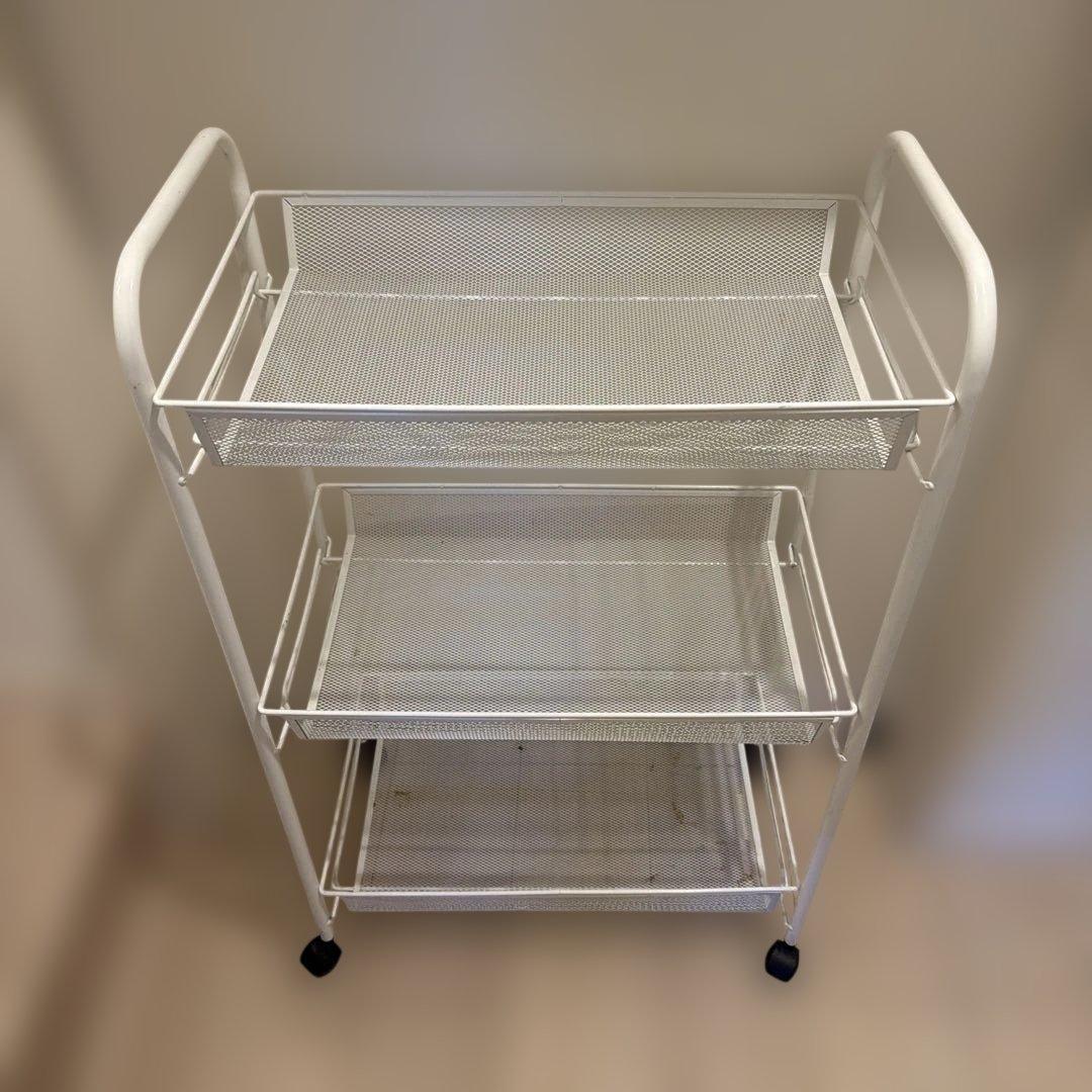 IKEA HORNAVAN ホールナヴァン ワゴン ホワイト