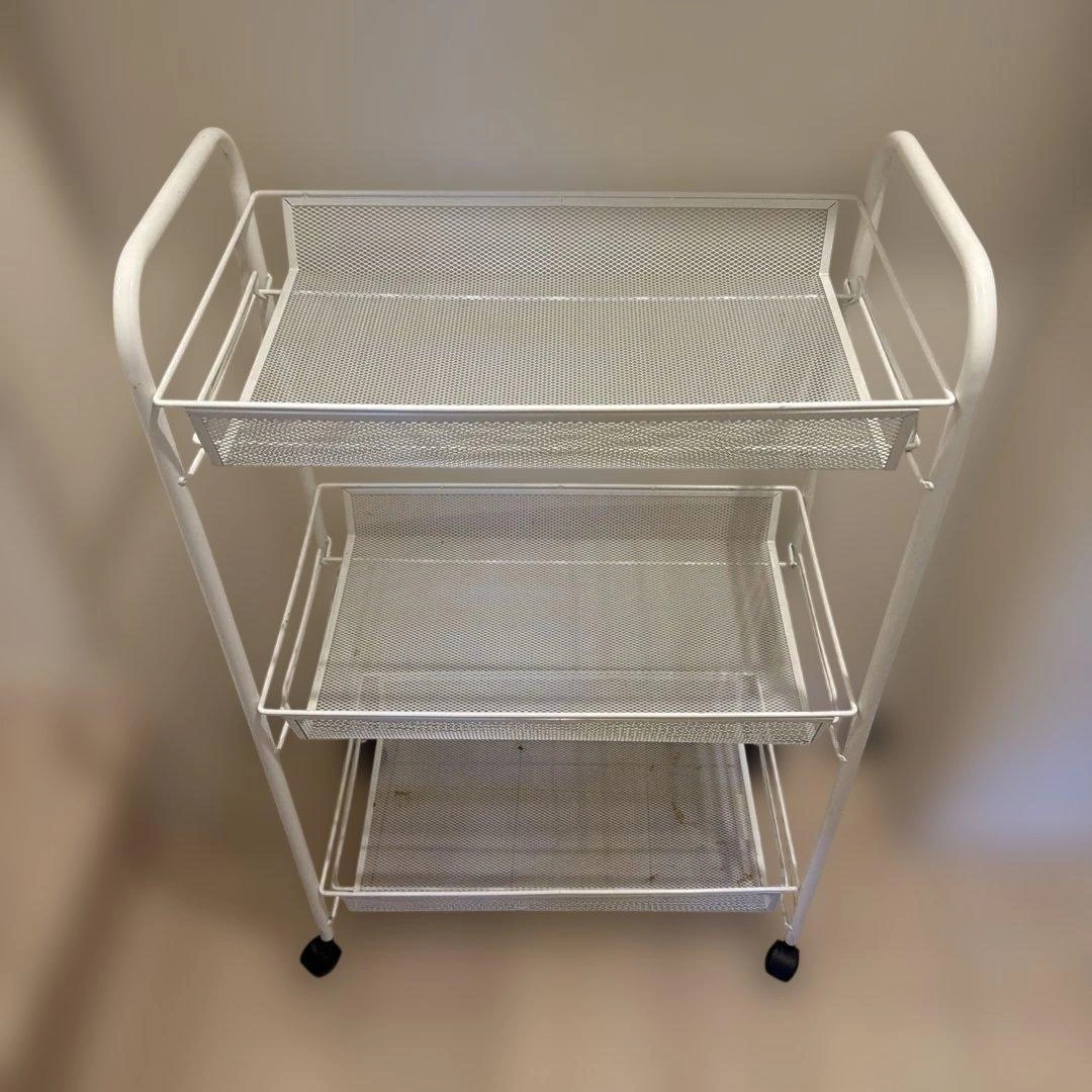 IKEA HORNAVAN ホールナヴァン ワゴン ホワイト