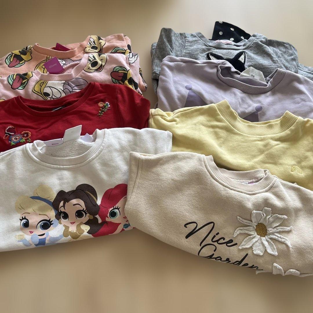 女の子Disney ベビー トレーナー まとめ売り 90cm