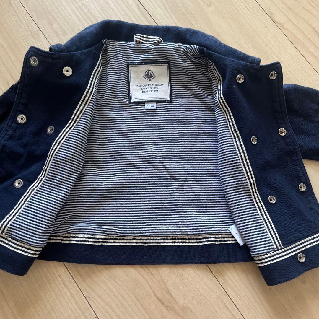 PETIT BATEAU ベビー ジャケット 18mの写真3枚目