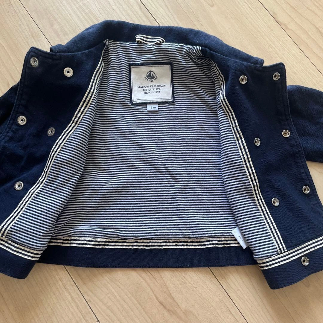 PETIT BATEAU ベビー ジャケット 18mの写真3枚目