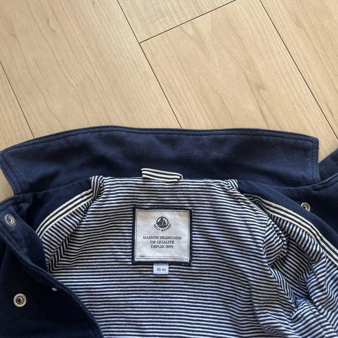 PETIT BATEAU ベビー ジャケット 18mの写真6枚目