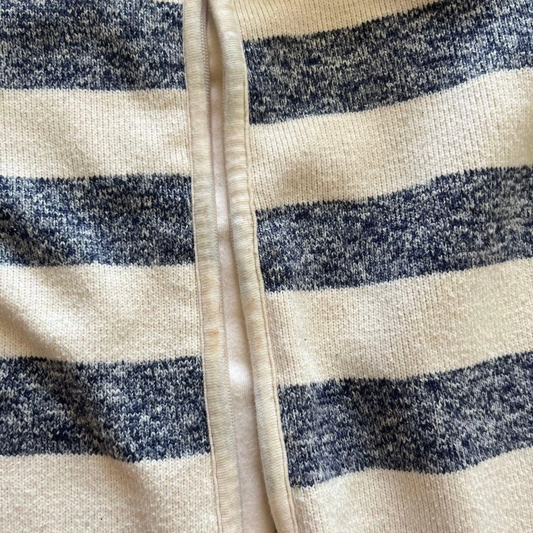 H&M ベビー パーカー ボーダー柄 86cmの写真7枚目