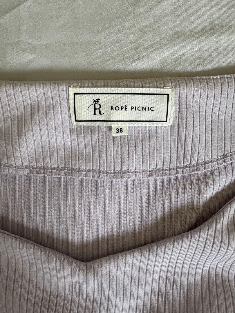 ROPÉ PICNIC 半袖 ラベンダー　38の写真2枚目