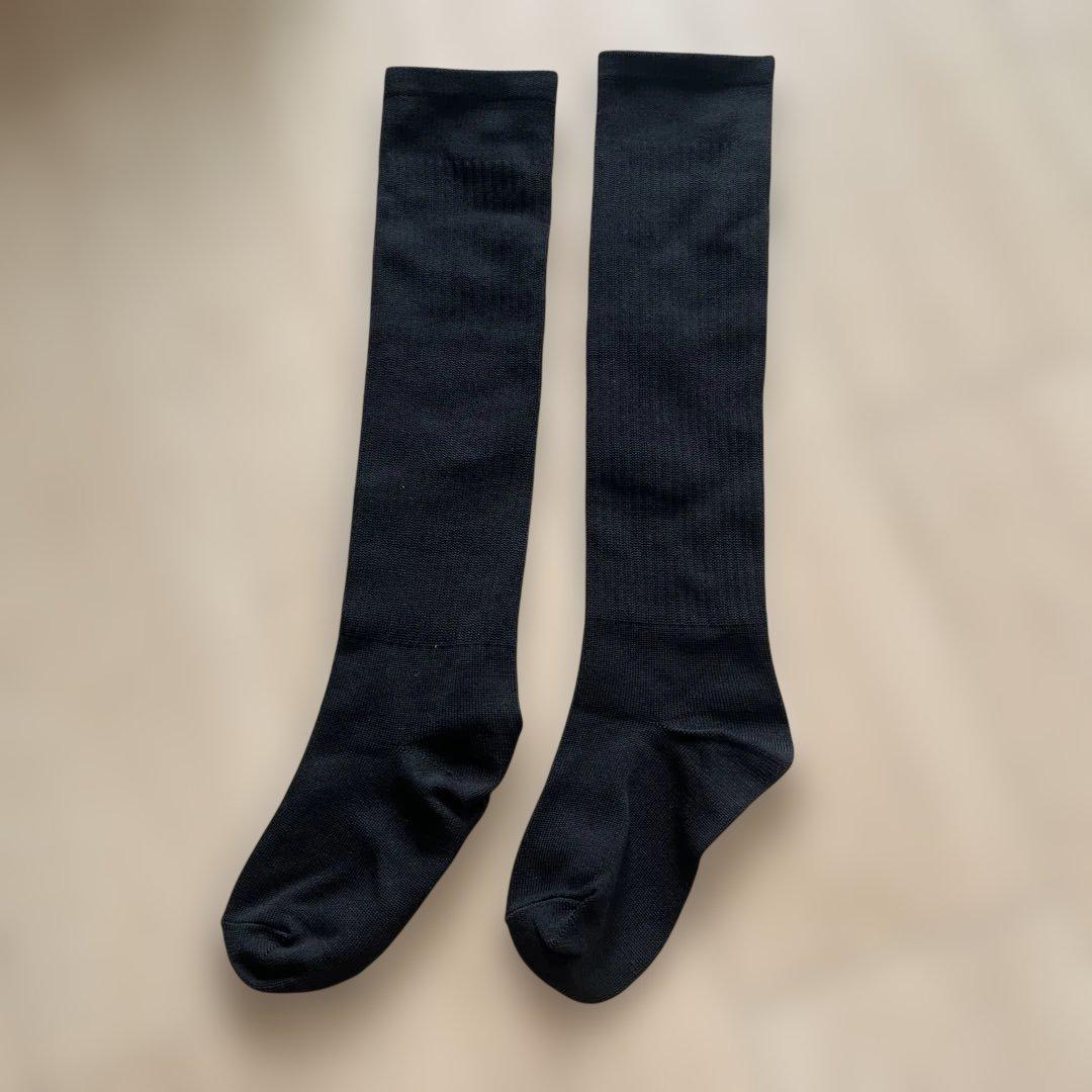 サッカー用ソックス キッズ ブラック 15cm